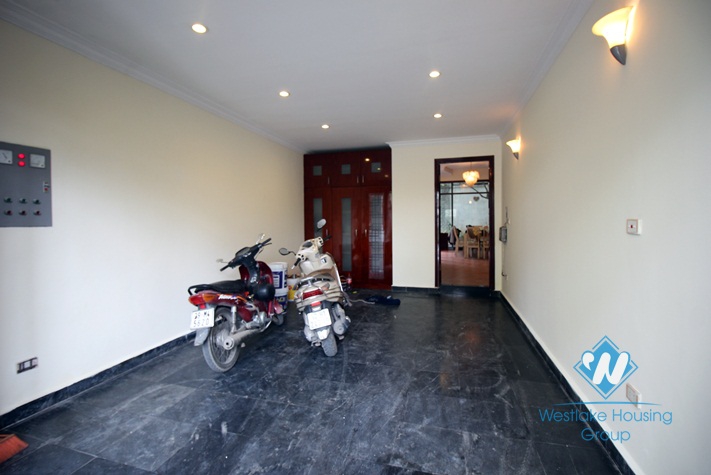 House with large garden for rent in Ciputra C area, Tay Ho, Hanoi
